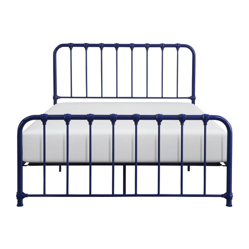 Bethany Queen Platform Bed in Blue - 1571BU-1 image