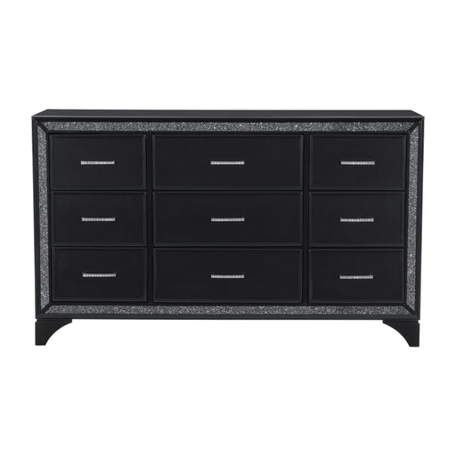 Salon Dresser in Black/Gold/Silver/Champagne - 1572BK-5 image