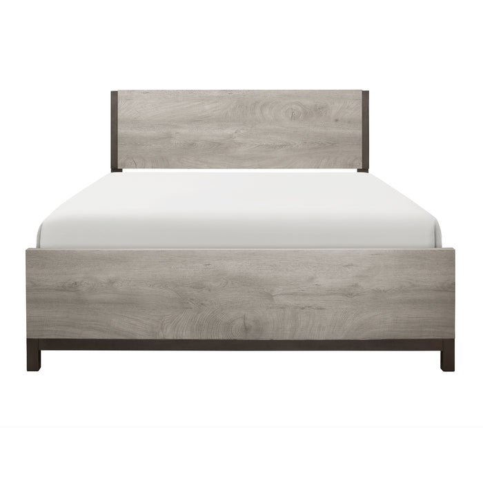 Zephyr Queen Bed in Gray - 1577-1 image