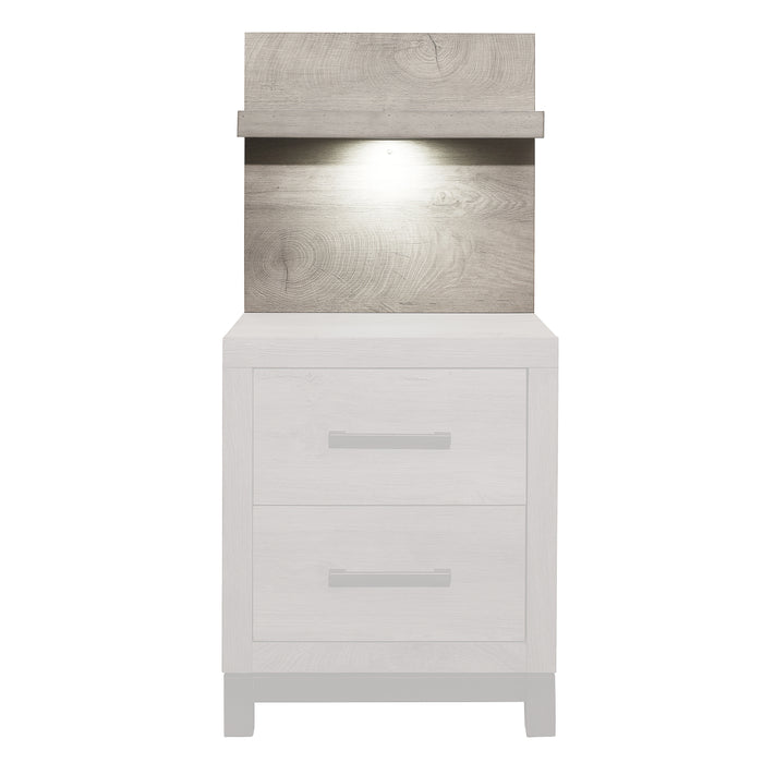 Zephyr Wall Panel for Nightstand, 1-Piece in Gray - 1577-4P image