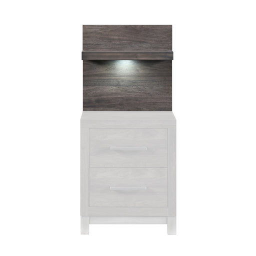 Zephyr Wall Panel for Nightstand, 1-Piece in Gray - 1577DG-4P image