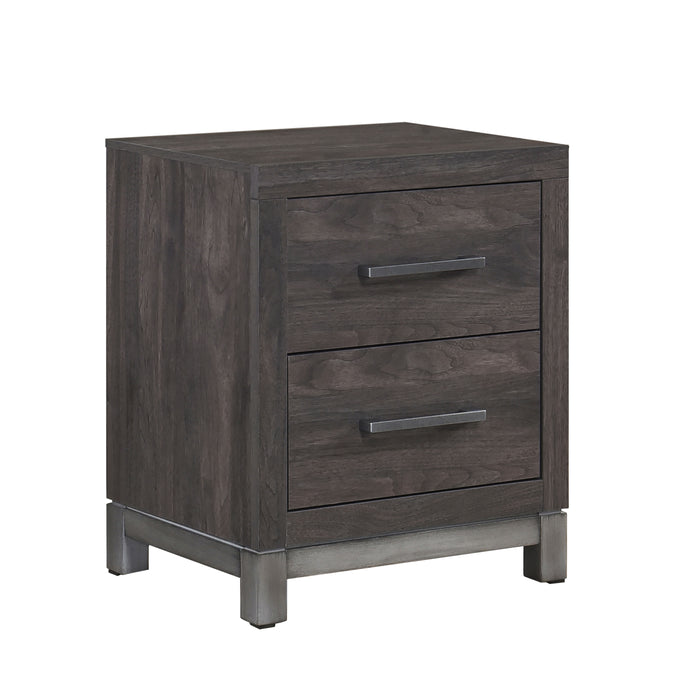 Zephyr Nightstand in Gray - 1577DG-4