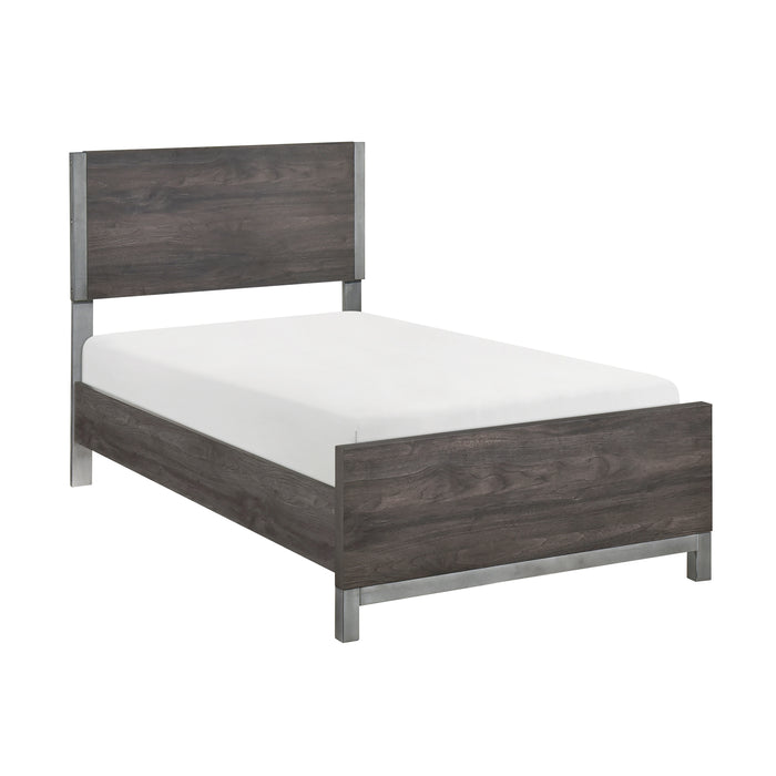 Zephyr Twin Bed in Gray - 1577DGT-1