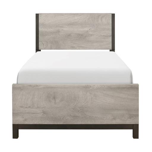 Zephyr Twin Bed in Gray - 1577T-1 image