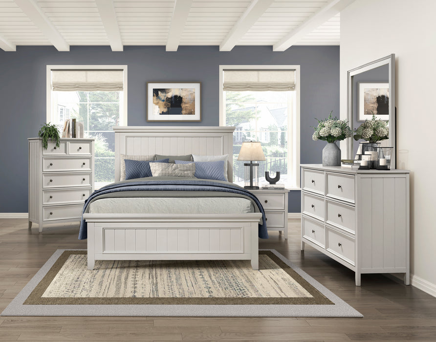 Donahue Queen Bed in White - 1581-1