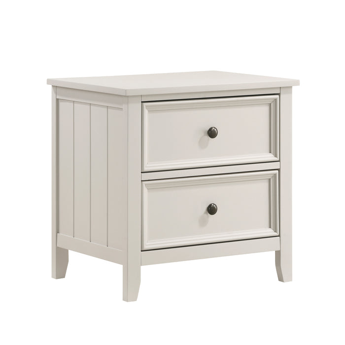 Donahue Nightstand in White - 1581-4