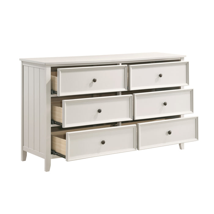 Donahue Dresser in White - 1581-5