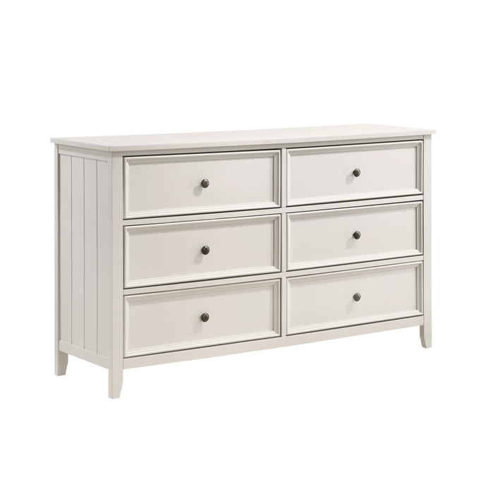 Donahue Dresser in White - 1581-5