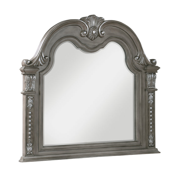 Bennington Mirror in Gray - 1583-6