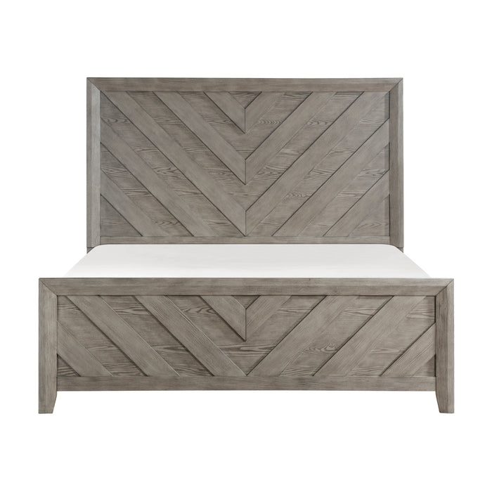 Silas Eastern King Bed in Gray - 1598K-1EK image