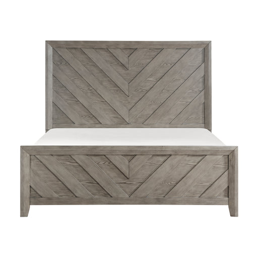 Silas Queen Bed in Gray - 1598-1 image