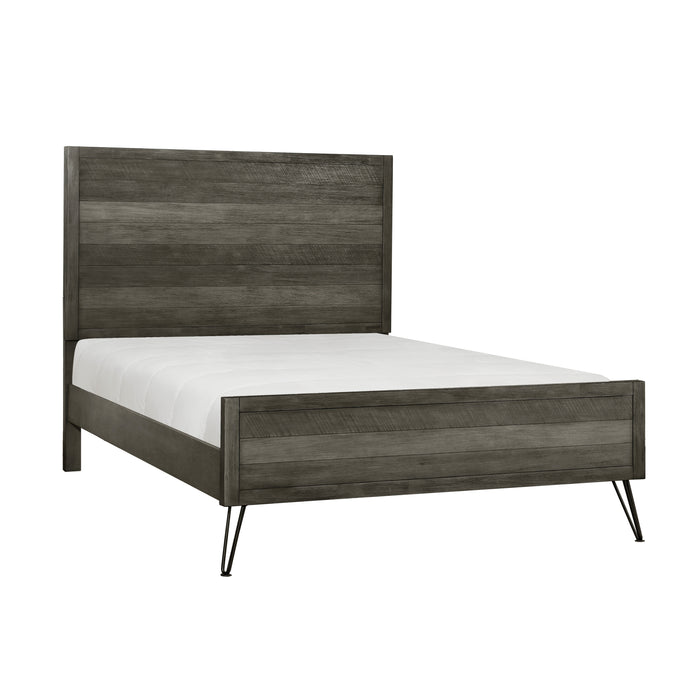 Urbanite Queen Bed in Gray - 1604-1