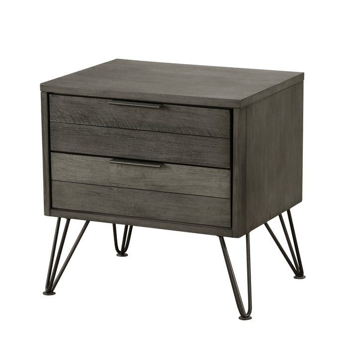 Urbanite Nightstand in Gray - 1604-4