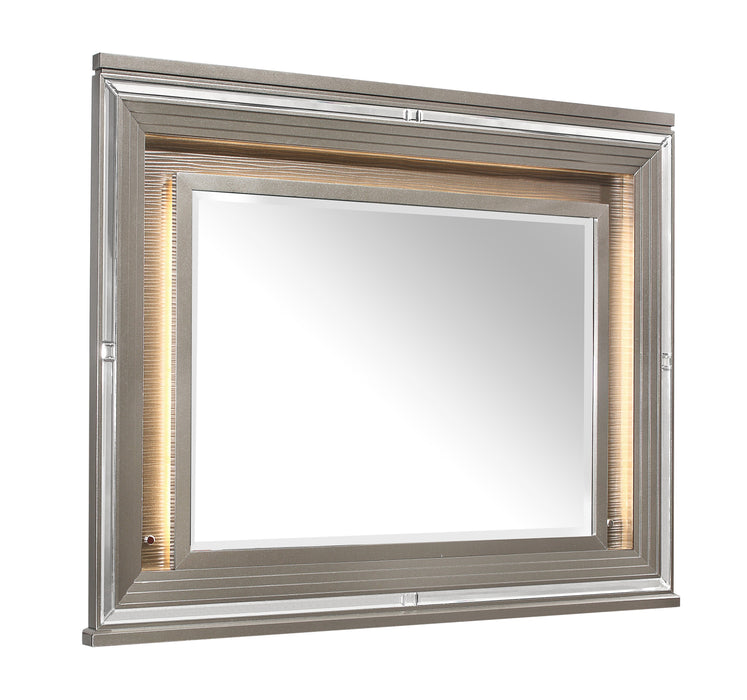 Tamsin Mirror, LED Lighting in Gold/Silver/Champagne/Transparent/Gray - 1616-6