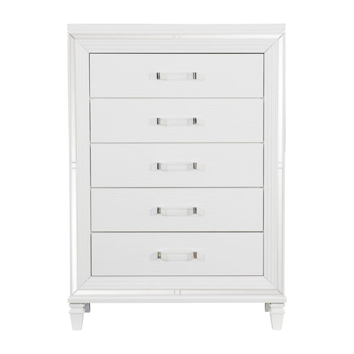 Tamsin Chest in White/Transparent - 1616W-9 image