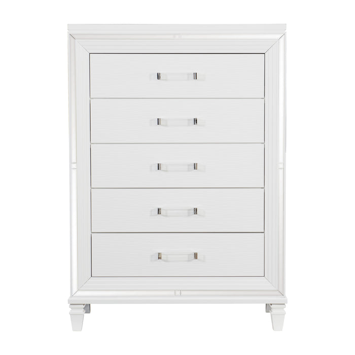 Tamsin Chest in White/Transparent - 1616W-9 image