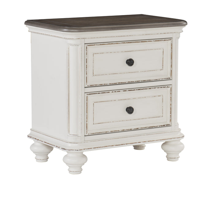 Baylesford Nightstand in White - 1624W-4