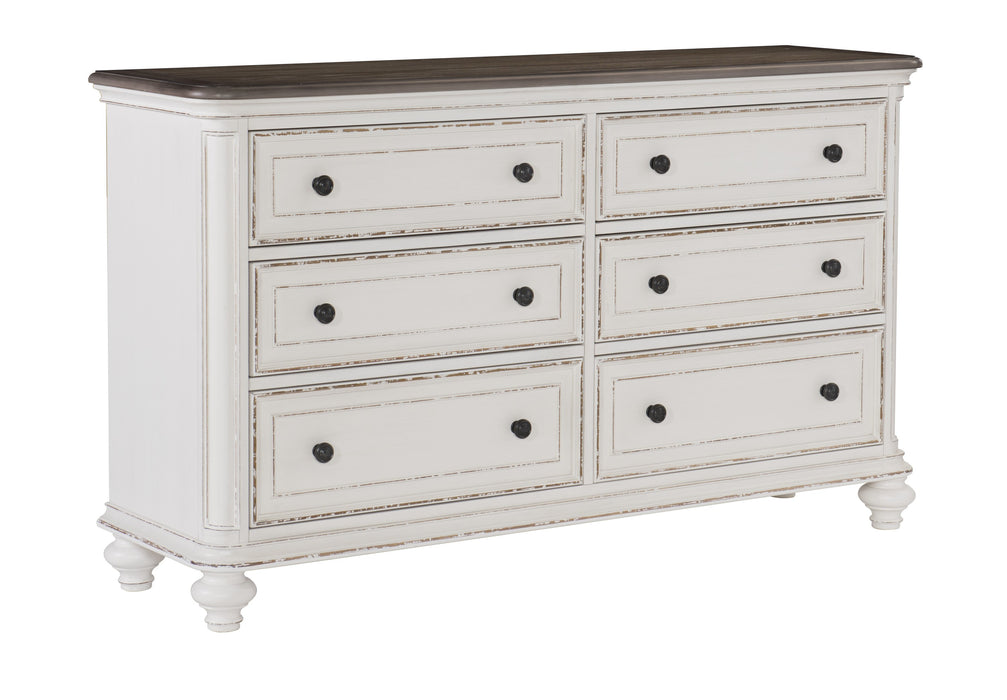 Baylesford Dresser in White - 1624W-5