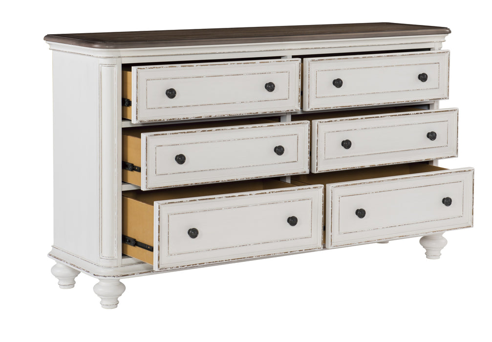 Baylesford Dresser in White - 1624W-5