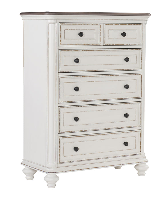 Baylesford Chest in White - 1624W-9