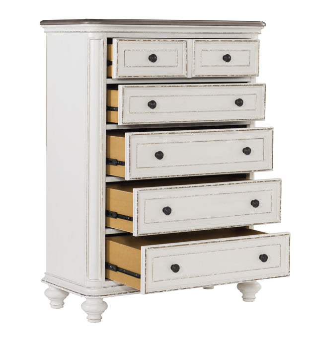 Baylesford Chest in White - 1624W-9