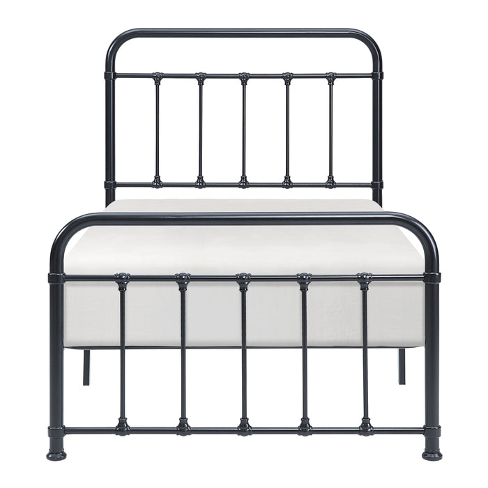 Fawn Twin Platform Bed in Black - 1628T-1 image