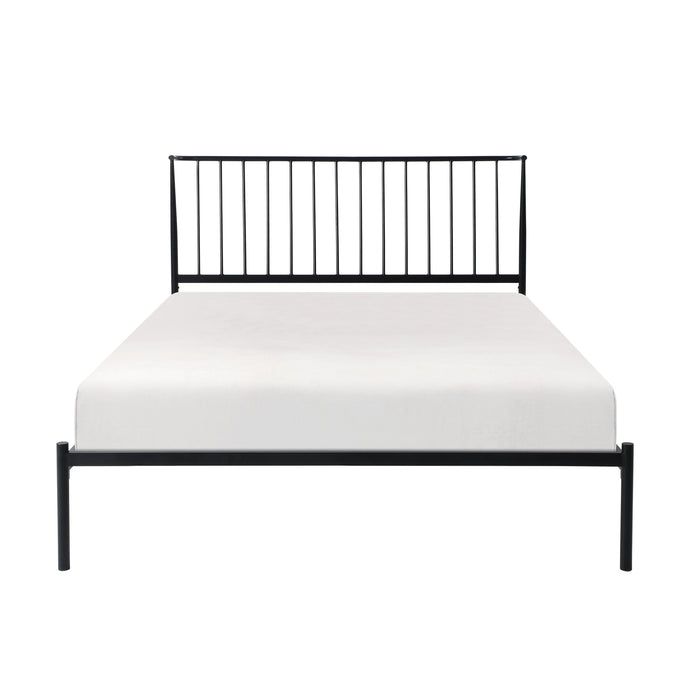 Augusta Queen Platform Bed in Black - 1630-1 image