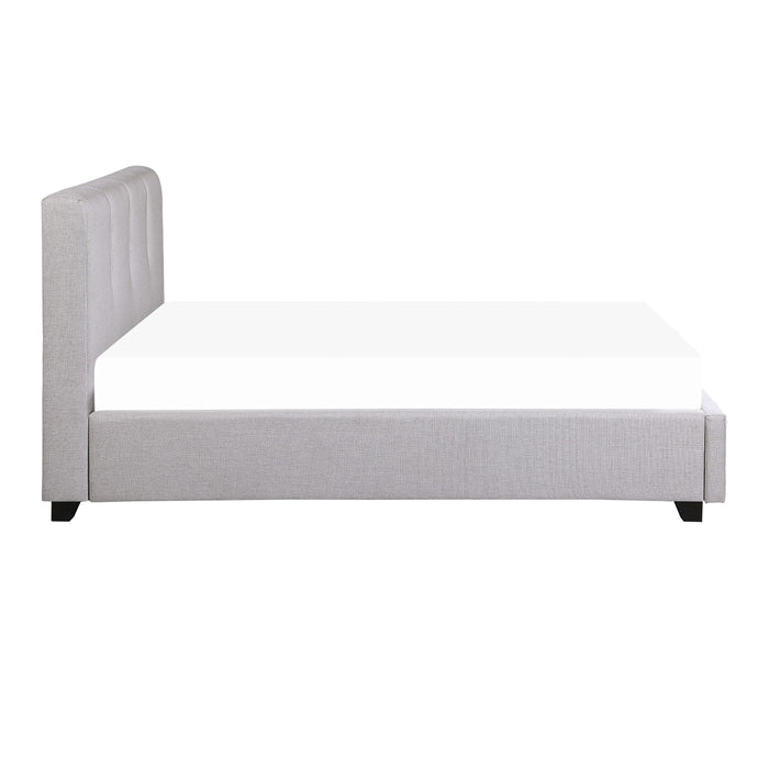 Aitana Full Platform Bed in Gray - 1632F-1