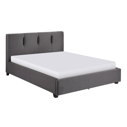 Aitana Queen Platform Bed in Gray - 1632GH-1 image