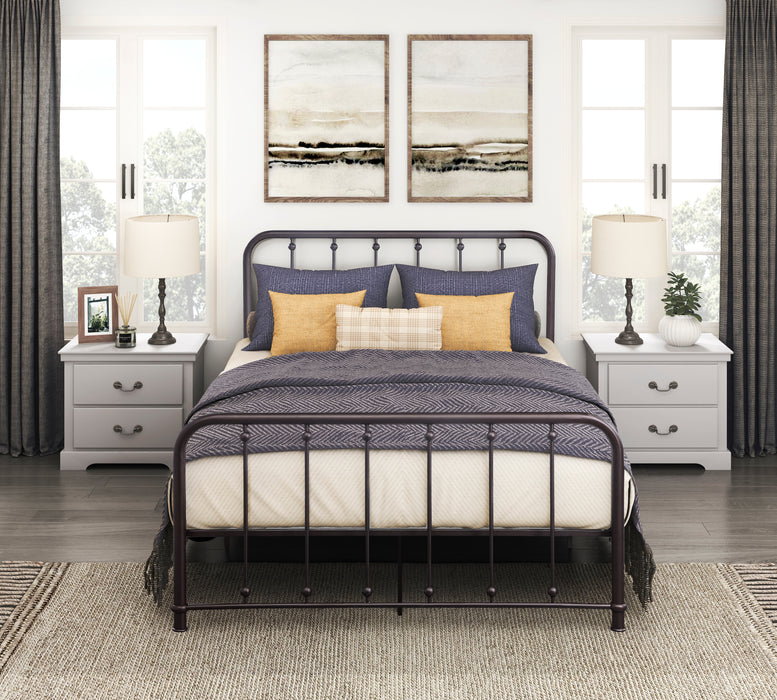 Larkspur Full Platform Bed in Dark Bronze - 1638F-1