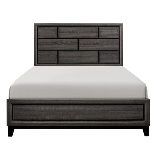 Davi Queen Bed in Gray - 1645-1 image