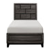 Davi Twin Bed in Gray - 1645T-1 image