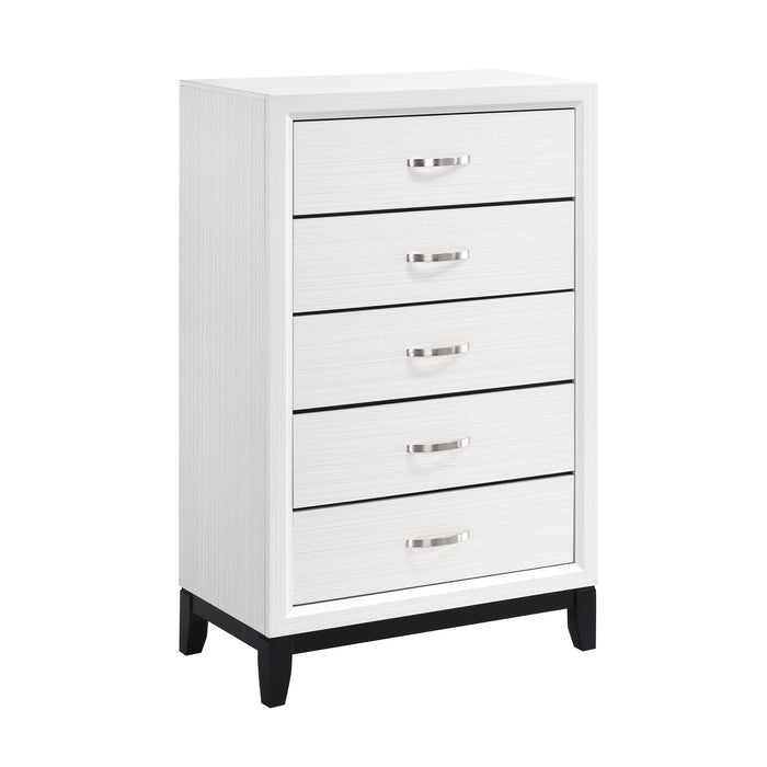 Davi Chest in Black/White - 1645WH-9