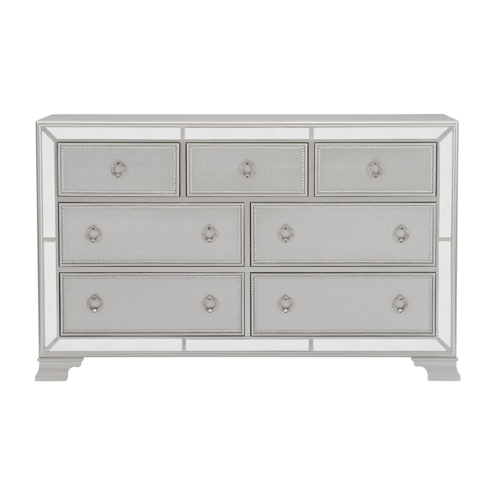 Avondale Dresser in Gray/Gold/Silver/Champagne/Transparent - 1646-5 image