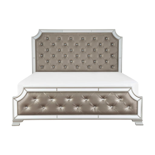 Avondale Eastern King Bed in Gold/Silver/Champagne/Gray/Transparent - 1646K-1EK image