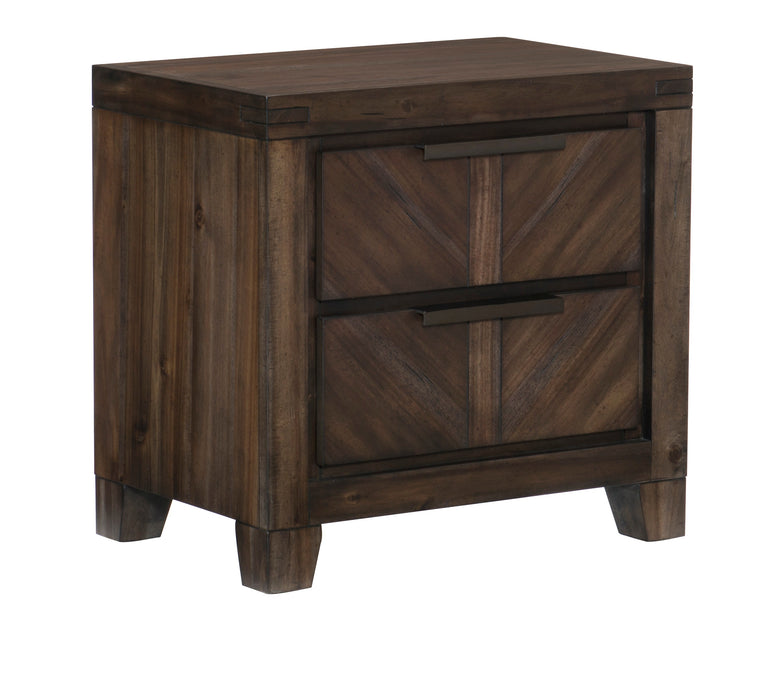 Parnell Nightstand in Cherry - 1648-4