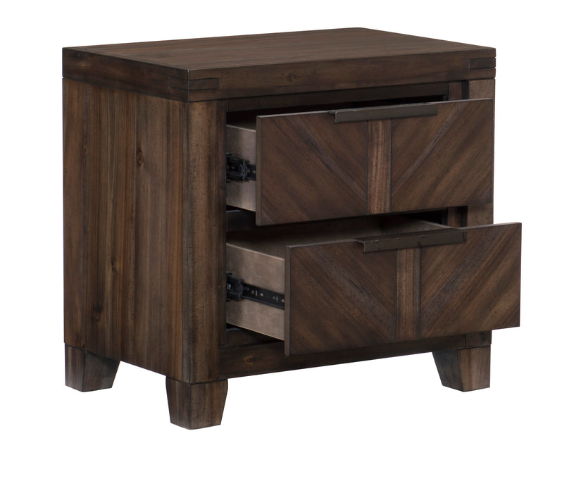 Parnell Nightstand in Cherry - 1648-4