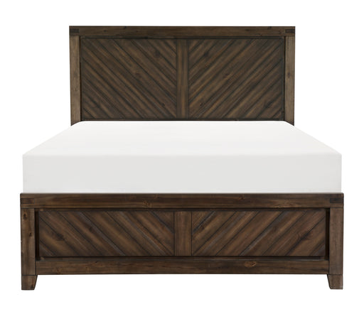 Parnell Queen Bed in Cherry - 1648-1 image