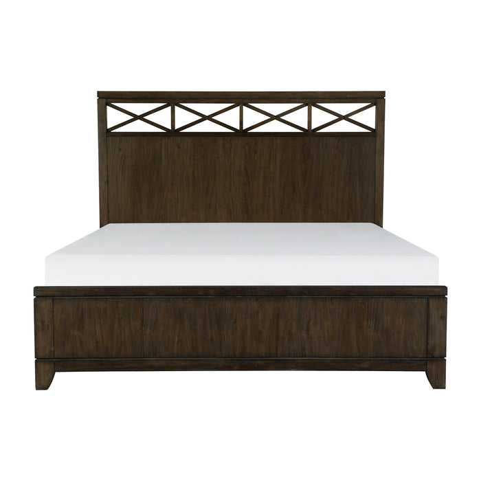 Griggs Queen Bed in Brown - 1669-1 image