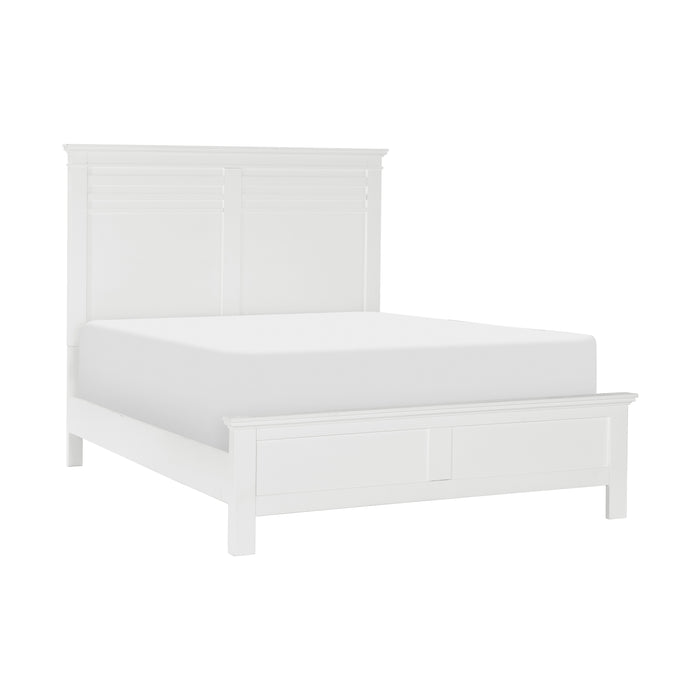 Blaire Farm Full Bed in White - 1675WF-1