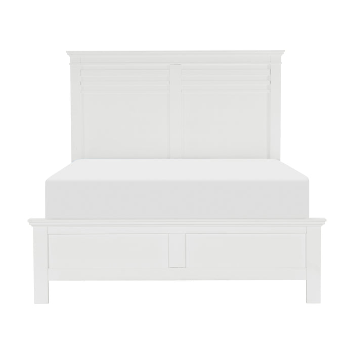 Blaire Farm Full Bed in White - 1675WF-1 image