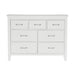 Blaire Farm Dresser in White - 1675W-5 image