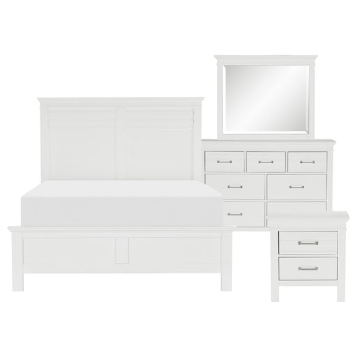 Blaire Farm 4pc Set (QB+NS+DR+MR) in White - 1675W-1*4 image