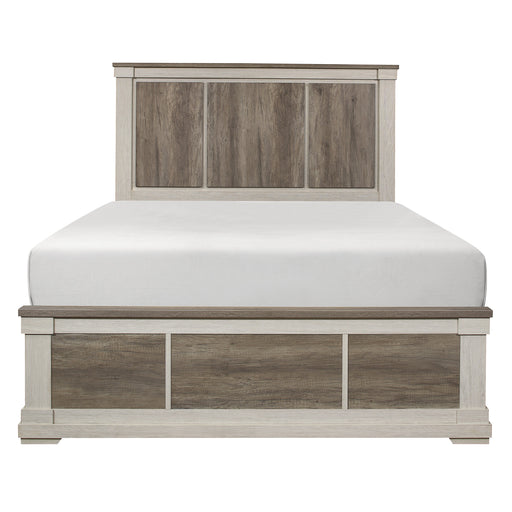 Arcadia Full Bed in Gray/White - 1677F-1 image