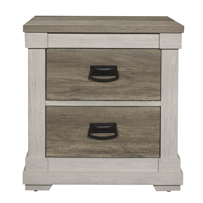 Arcadia Nightstand in Gray/White - 1677-4 image