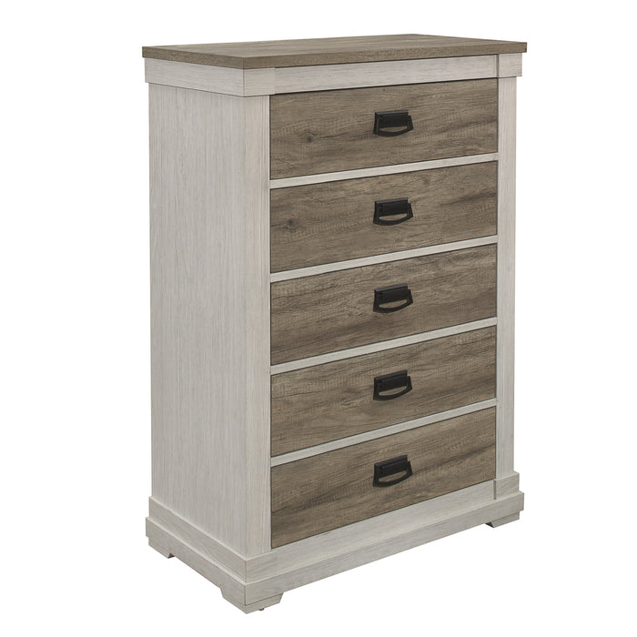 Arcadia Chest in Gray/White - 1677-9