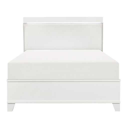 Kerren (3)Full Bed, LED Lighting in White - 1678WF-1* image