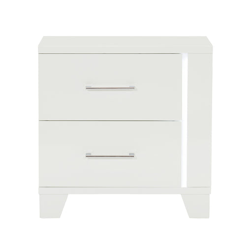 Kerren Nightstand, LED Lighting in White - 1678W-4 image