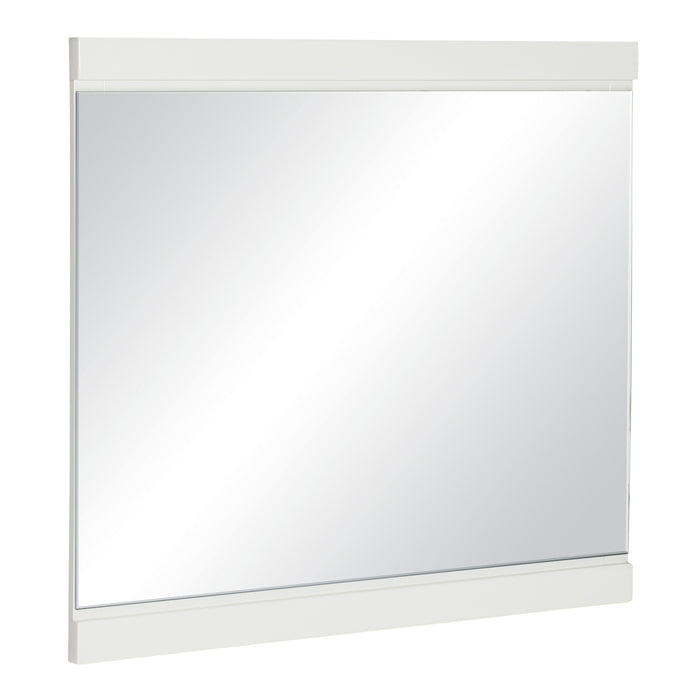 Kerren Mirror in White - 1678W-6