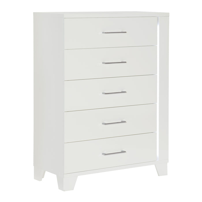 Kerren Chest, LED Lighting in White - 1678W-9